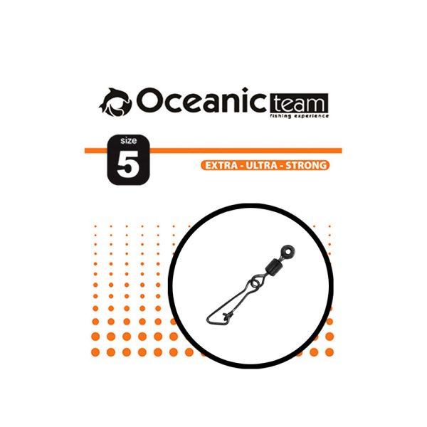 Oceanic Στριφταροπαραμάνα Εγγλέζικου μεταλλική Rusty Hook 2026-04-11