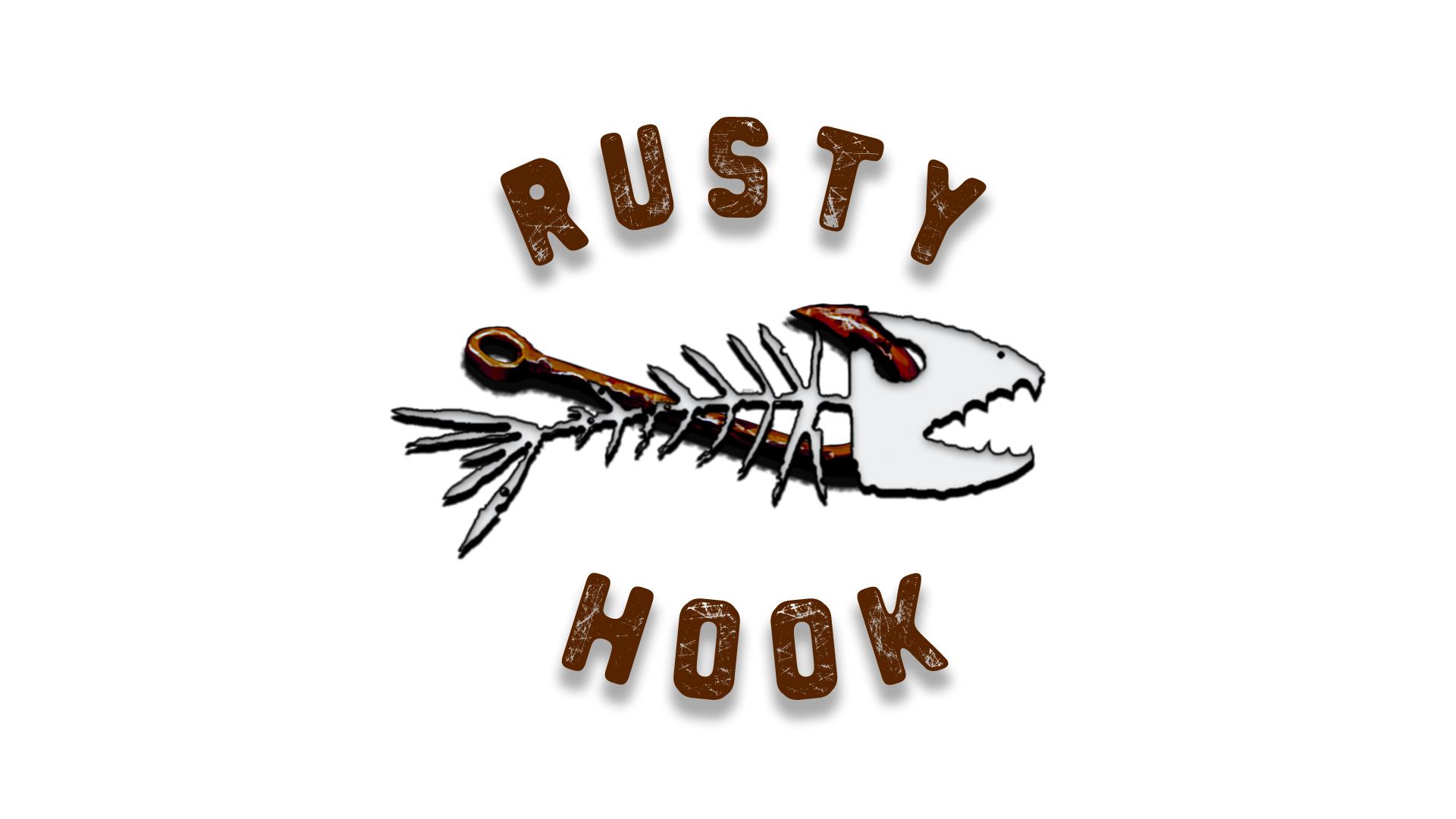 Rusty Matika - Spinning Corten Fish Hook