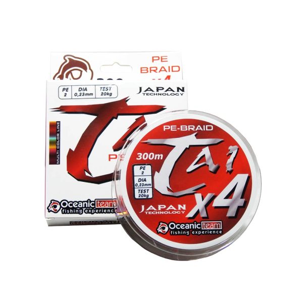 Oceanic Tai x4 300m Multicolor Rusty Hook 2026-04-11