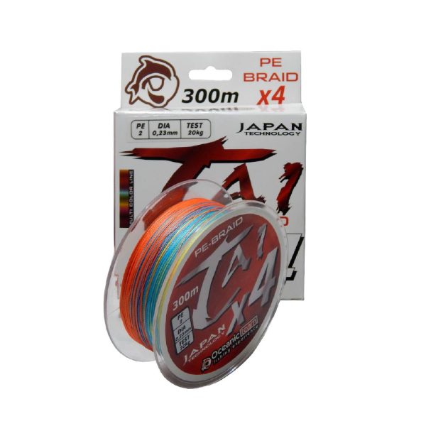 Oceanic Tai x4 300m Multicolor Rusty Hook 2026-04-11