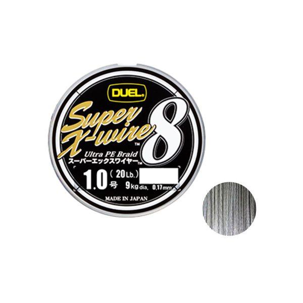 DUEL Super X-Wire 8 150m Silver Rusty Hook 2026-04-11