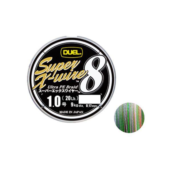 DUEL Super X-Wire 8 300m Multicolor Rusty Hook 2026-04-11