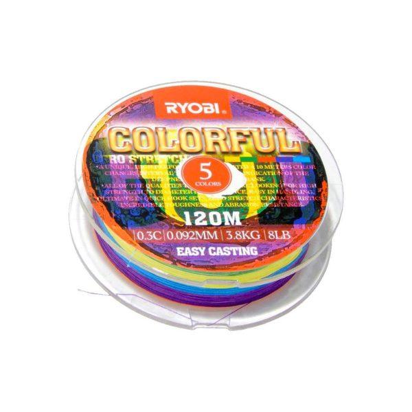 Ryobi Colorful x8 120m Multicolor Rusty Hook 2026-04-11